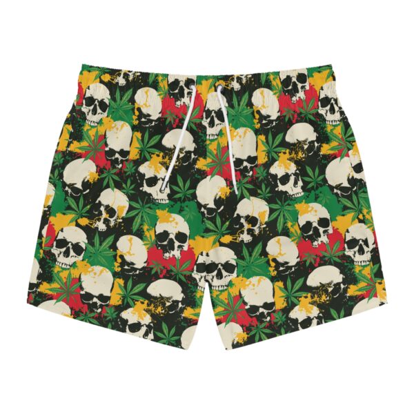No. 972 – Cannabis Skulls Swim Trunks