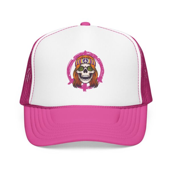 No. 105 - Endless Trip Skull Trucker Hat