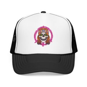 No. 105 - Endless Trip Skull Trucker Hat - Image 3
