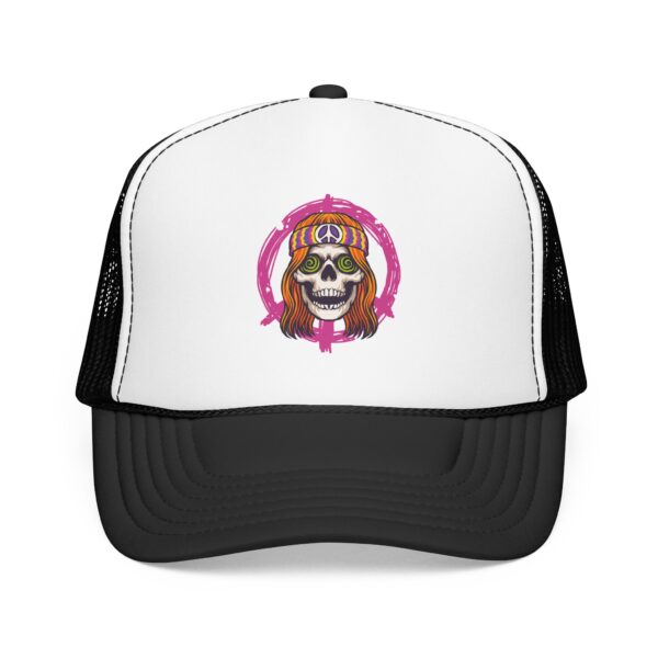 No. 105 - Endless Trip Skull Trucker Hat