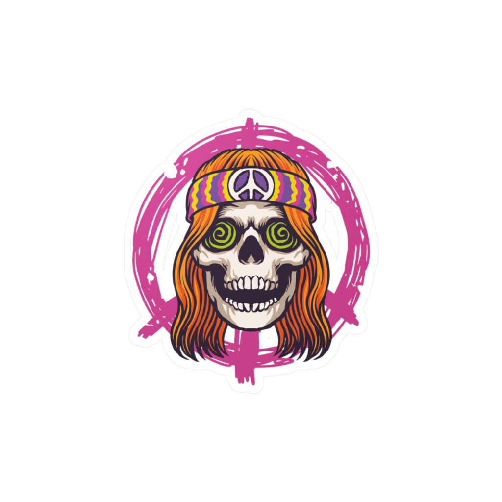 No. 105 – Endless Trip Skull Sticker