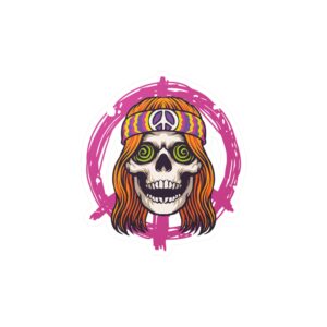 No. 105 – Endless Trip Skull Sticker