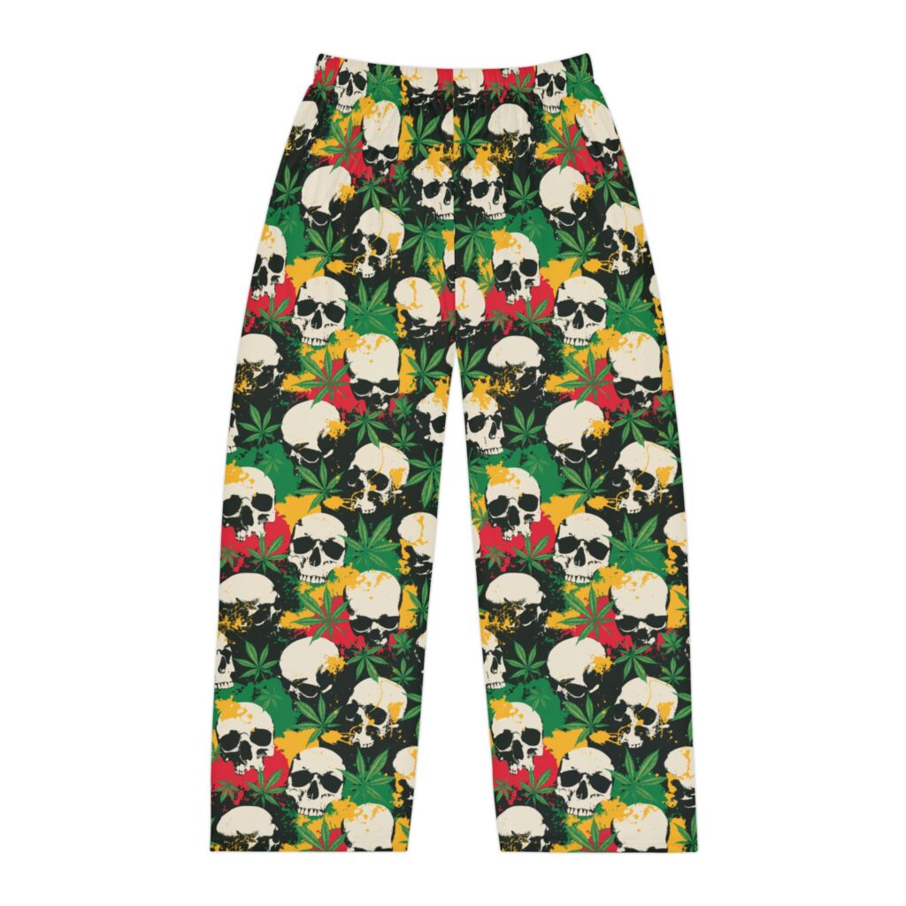 No. 972 – Cannabis Skulls Men's Pajama Pants