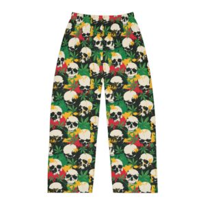 No. 972 – Cannabis Skulls Men's Pajama Pants