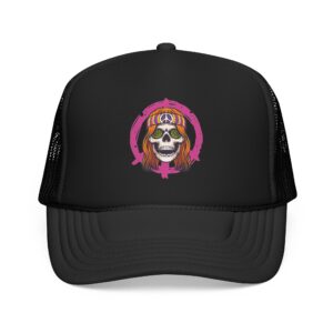 No. 105 - Endless Trip Skull Trucker Cap - Image 2