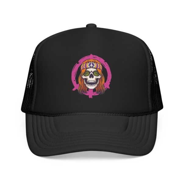 No. 105 - Endless Trip Skull Trucker Cap