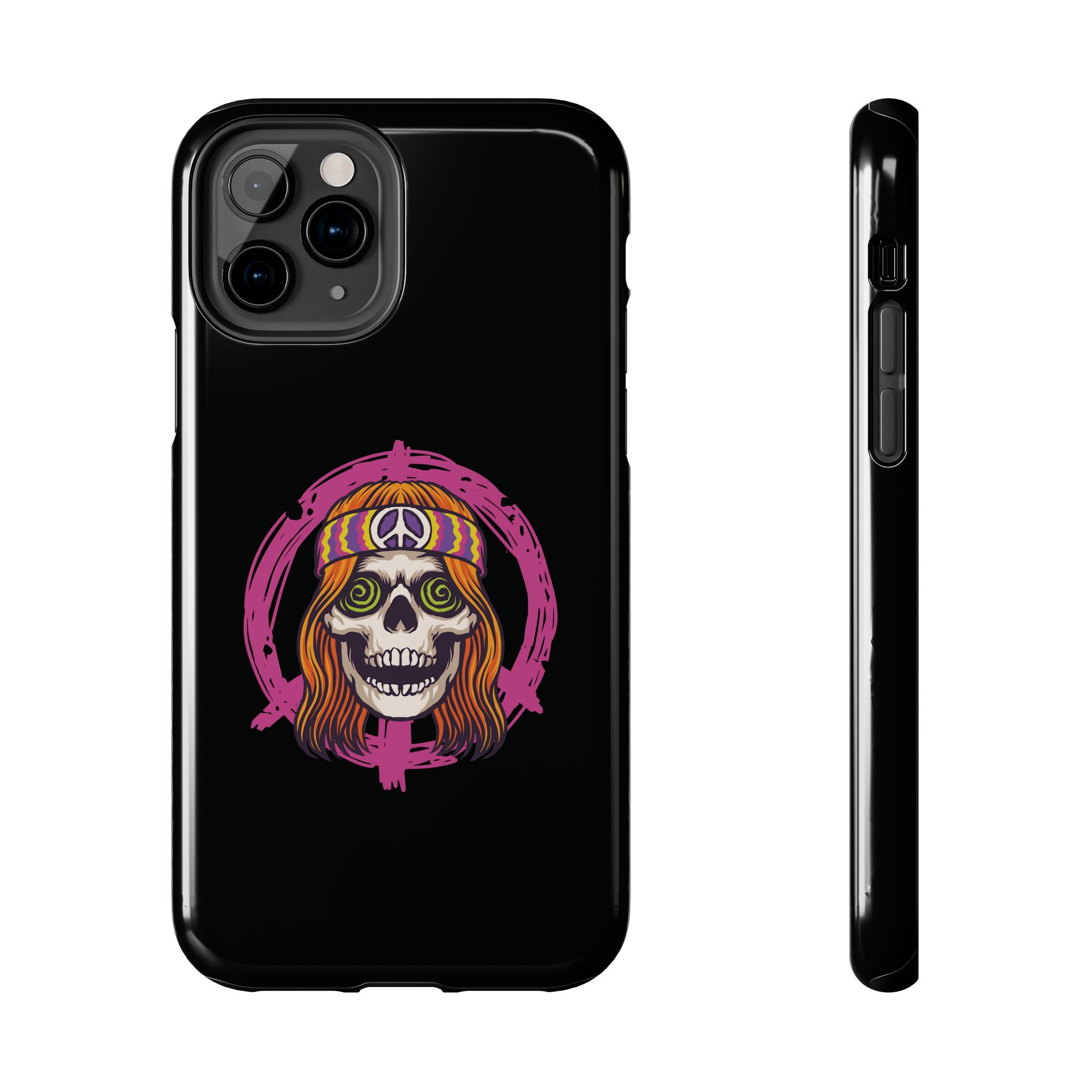 No. 105 - Endless Trip Skull iPhone Case - Image 3