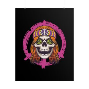 No. 105 - Endless Trip Skull Poster