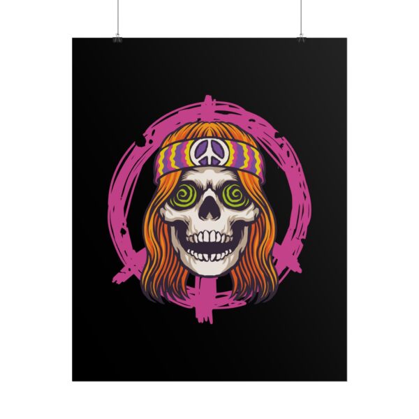No. 105 - Endless Trip Skull Poster