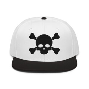 No. 501 - Skull & Bones Snapback Hat
