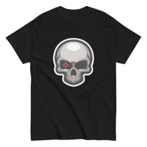 No. 166 - Bullseye Skull Shirt - Image 1