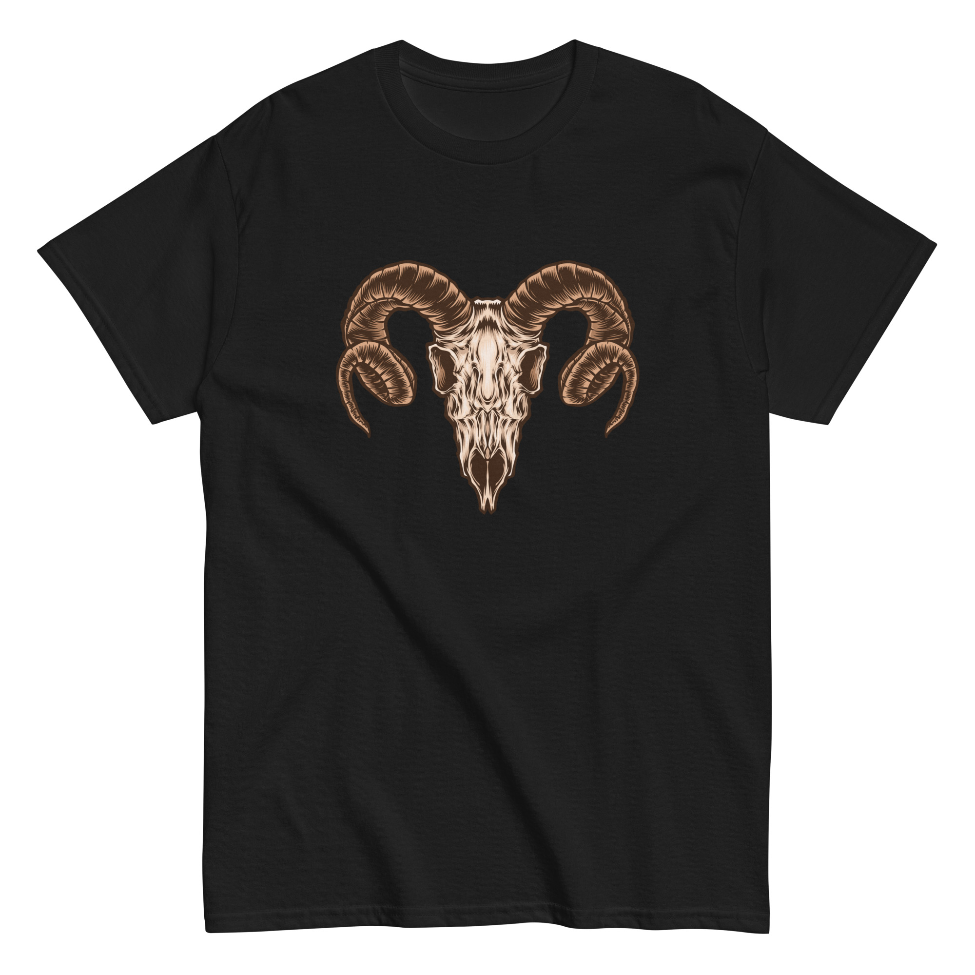 No. 101 - The Horns Skull Tee - Image 2