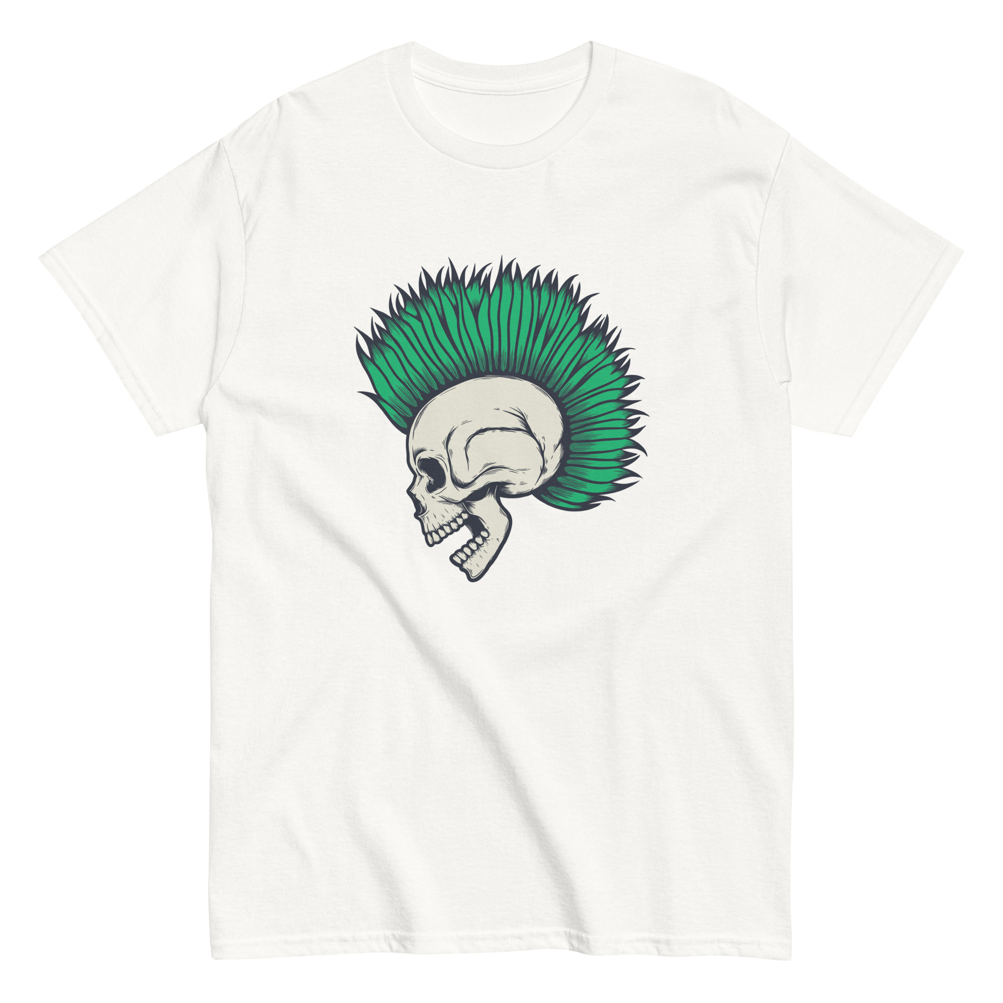 No. 111 - Eternal Punk Skull Tee - Image 1