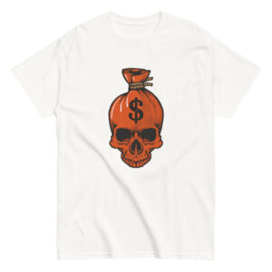 No. 266 - Can't Take It With You Skull Tee - Image 1