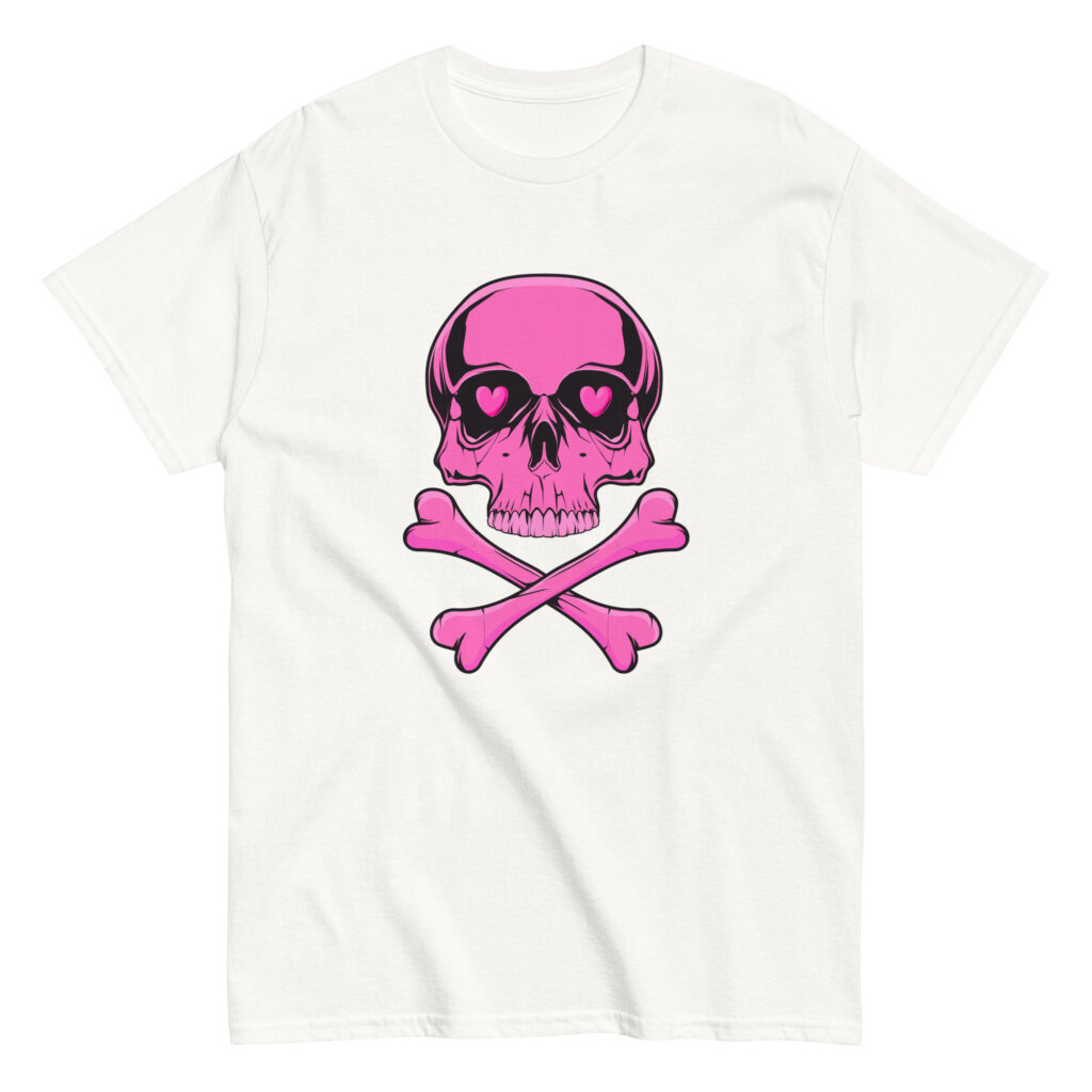 No. 185 - Love and Death Skull Tee