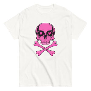 No. 185 - Love and Death Skull Tee - Image 1