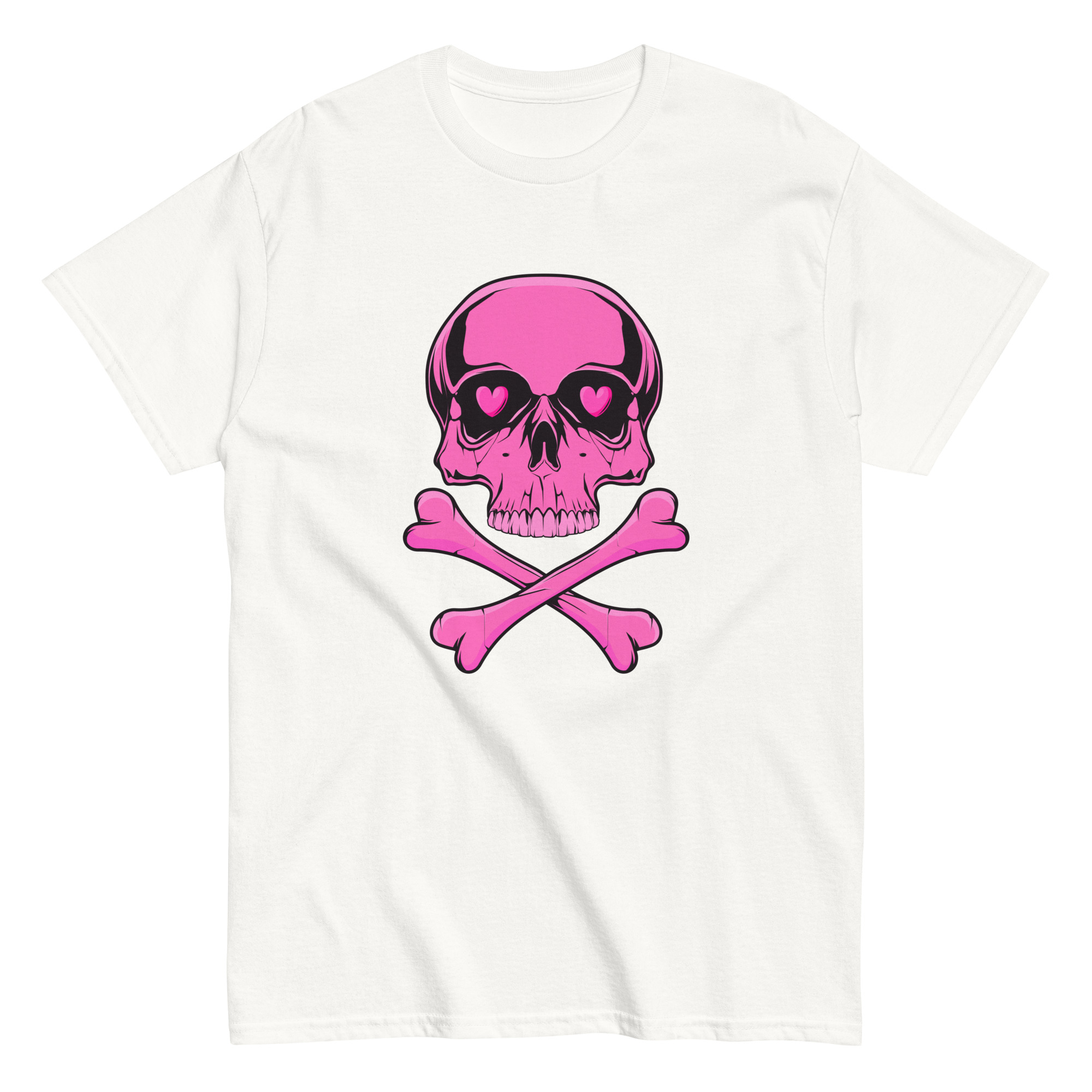 No. 185 - Love and Death Skull Tee - Image 1