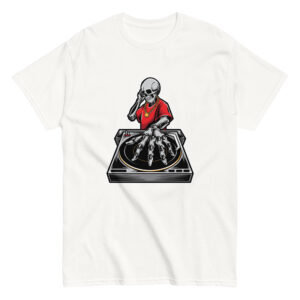 No. 204 – Underground Rave Skull Tee - Image 1