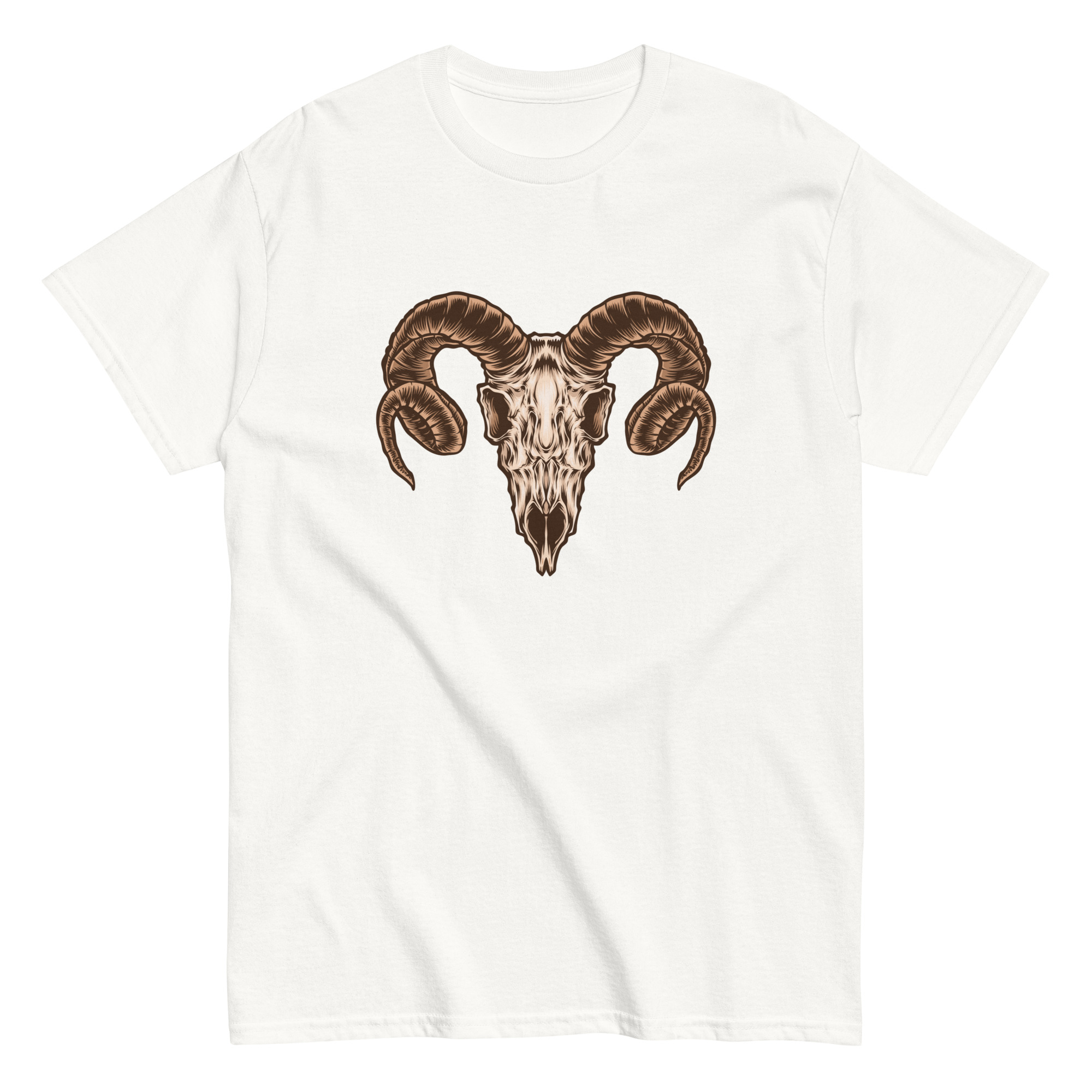 No. 101 - The Horns Skull Shirt - Image 2