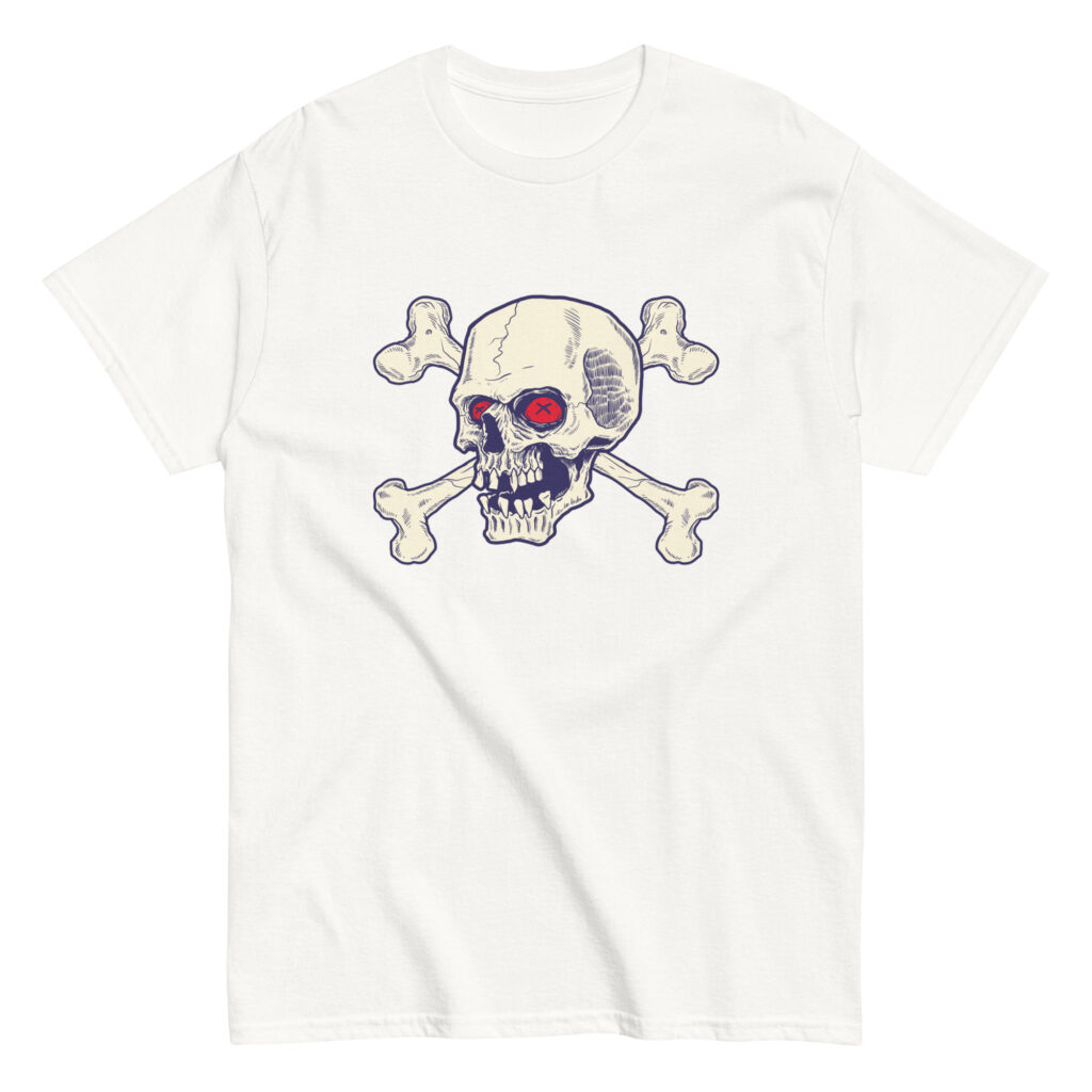 No. 122 - Red Eyes Skull Tee