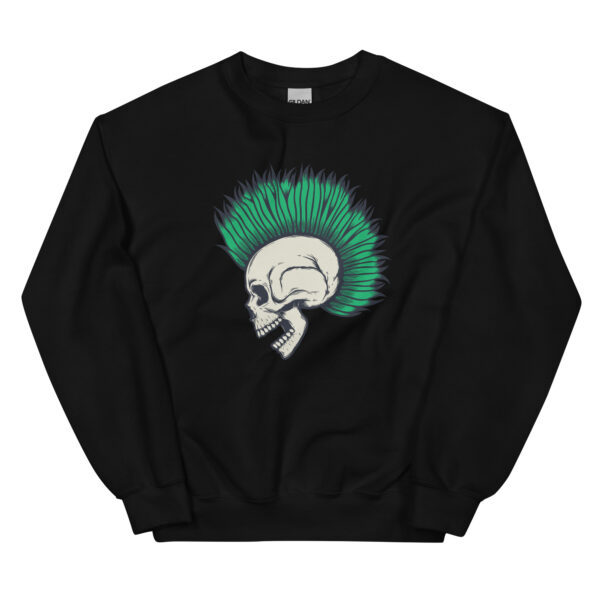 No. 111 - Eternal Punk Skull Crewneck Sweatshirt