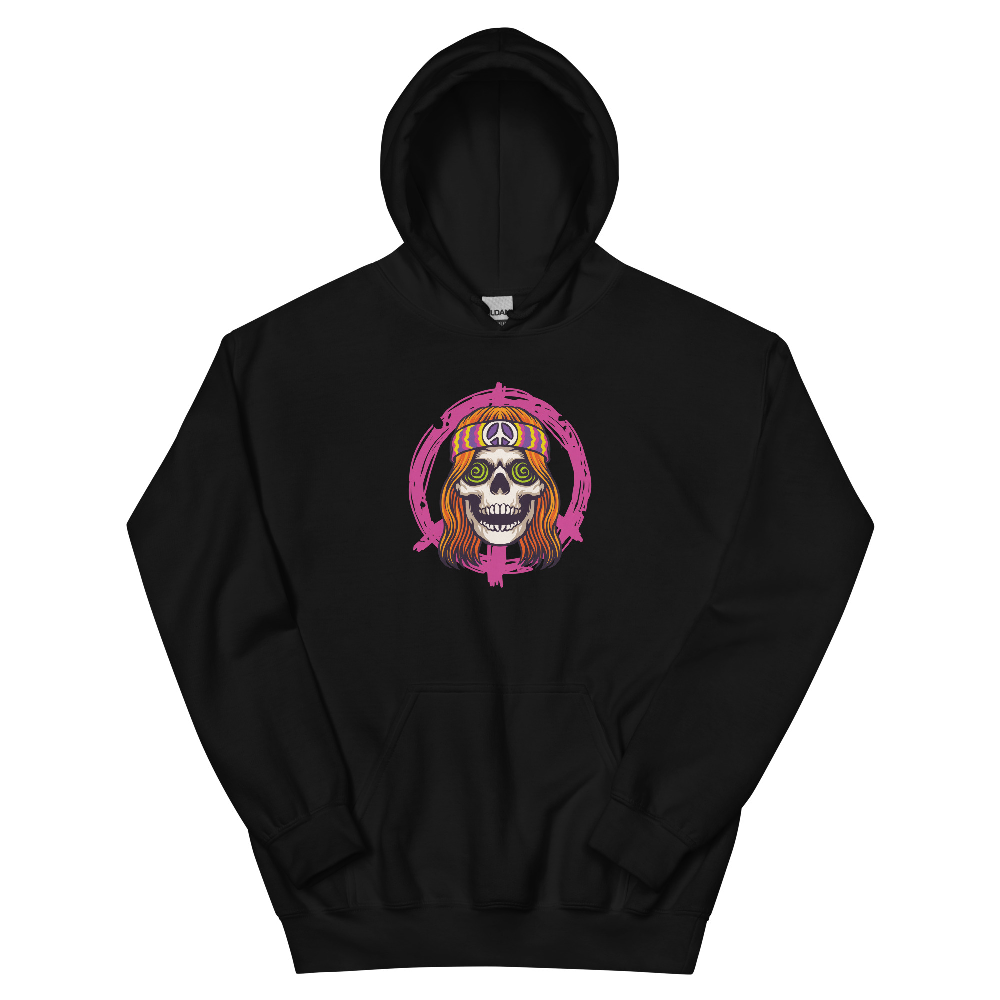 No. 105 - Endless Trip Skull Hooded Sweatshirt - Image 2