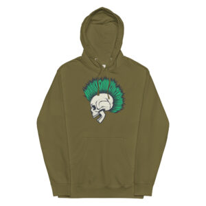 Eternal Punk Army Green Skull Hoodie (No. 111 Limited Edition)