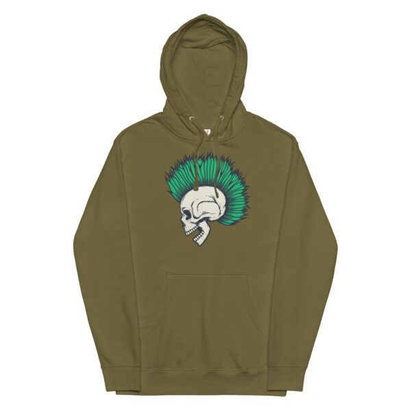 Eternal Punk Army Green Skull Hoodie (No. 111 Limited Edition)