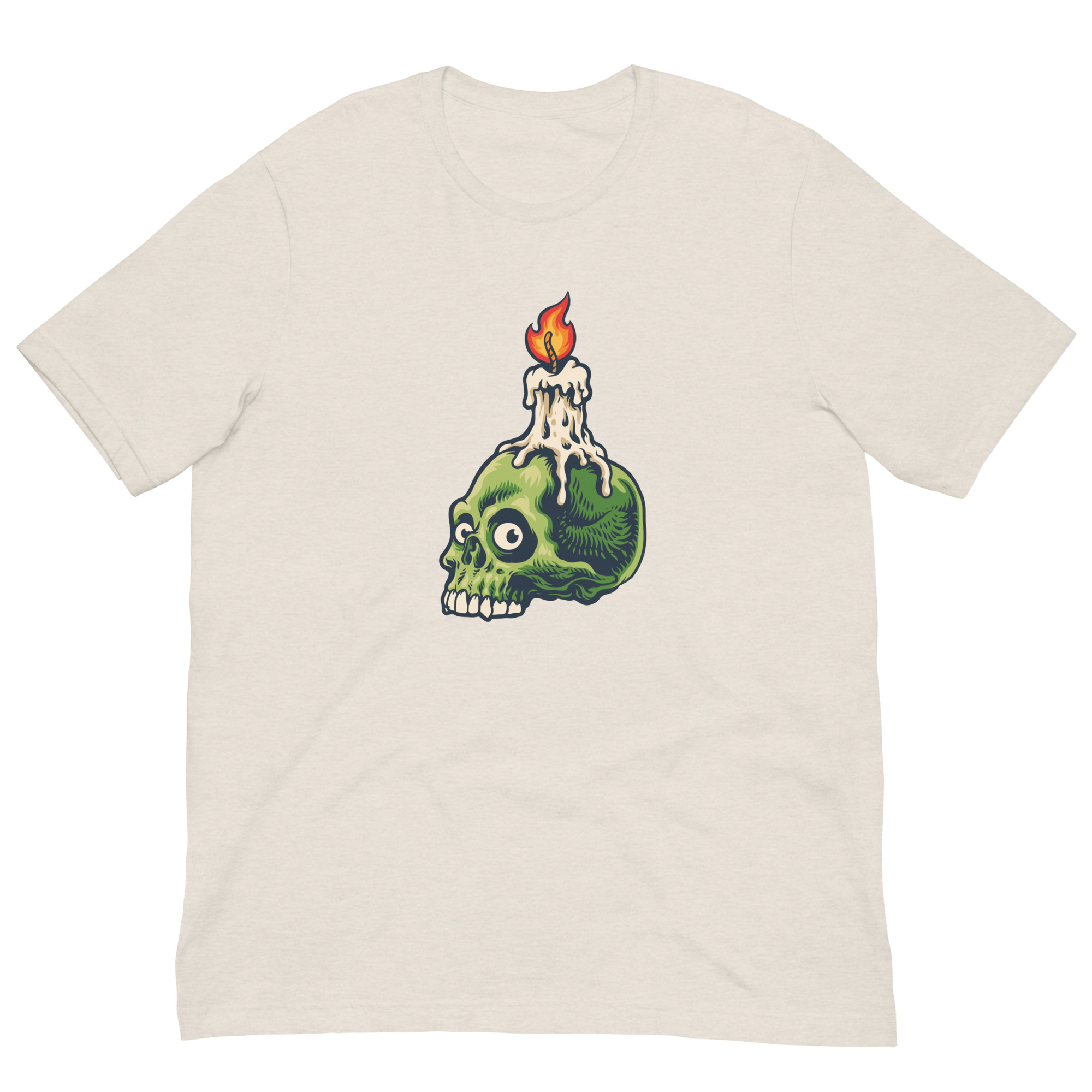 Midnight Oil Heather Dust Skull Shirt (No. 299 Limited Edition) - Image 1