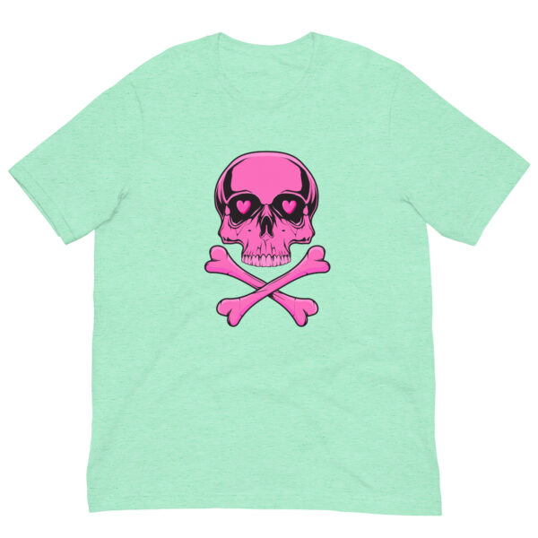 Love and Death Heather Mint Skull Shirt (No. 185 Limited Edition)