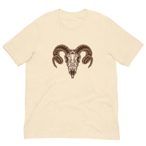 The Horns Heather Natural Skull Shirt (No. 101 Limited Edition)