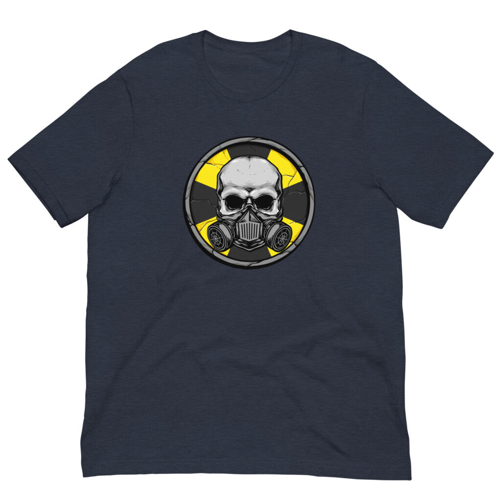 The Big One Heather Navy Skull Shirt (No. 106 Limited Edition)
