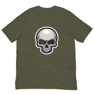 Bullseye Military Green Skull Shirt (No. 166 Limited Edition)