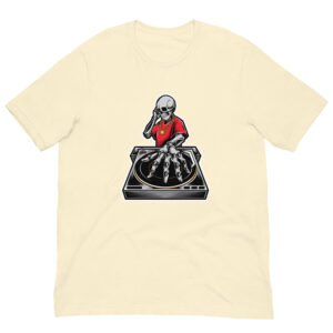 Underground Rave Natural Yellow Skull Shirt (No. 204 Limited Edition)