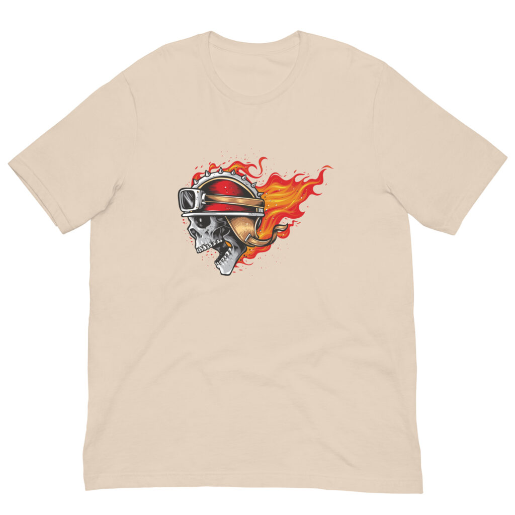 The Hellride Cream Skull Shirt (No. 178 Limited Edition)