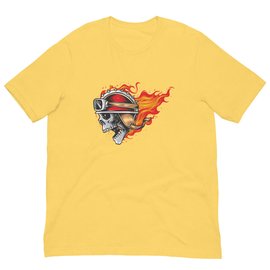 The Hellride Yellow Skull Shirt (No. 178 Limited Edition)