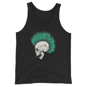 No. 111 - Eternal Punk Skull Tank - Image 2