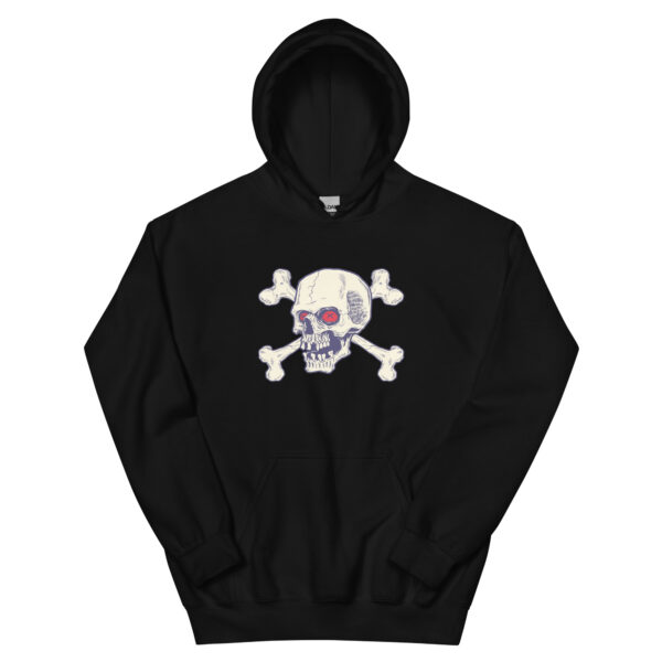No. 122 - Red Eyes Skull Hoodie