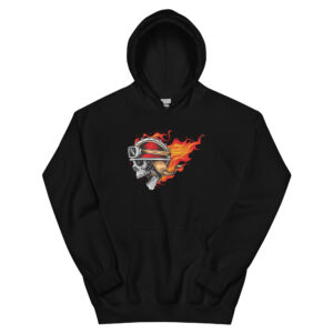 No. 178 - The Hellride Skull Hoodie