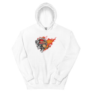 No. 178 - The Hellride Skull Hoodie - Image 2