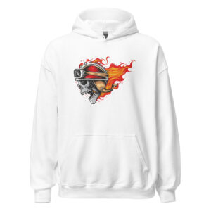 No. 178 - The Hellride Skull Hooded Sweatshirt