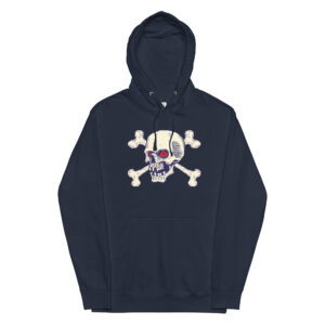 Red Eyes Navy Skull Hoodie (No. 122 Limited Edition)