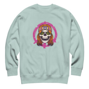 Endless Trip Agave Blue Skull Sweatshirt (No. 105 Limited Edition)