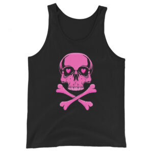 No. 185 - Love and Death Skull Tank - Image 2