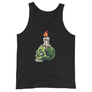 No. 299 - Midnight Oil Skull Tank - Image 2