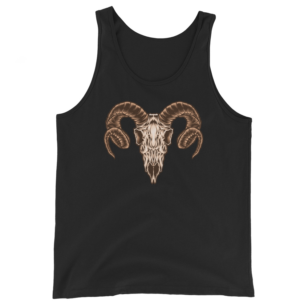 No. 101 - The Horns Skull Tank Top