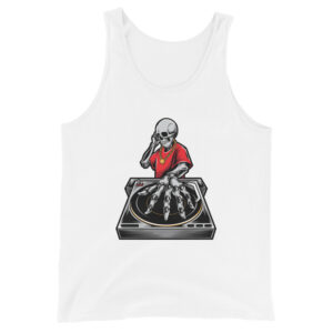 No. 204 - Underground Rave Skull Tank Top - Image 2