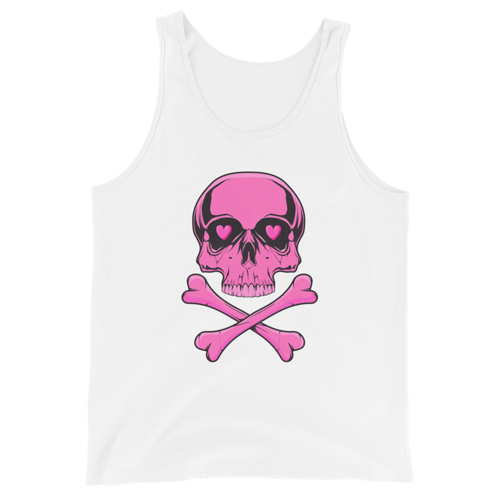 No. 185 - Love and Death Skull Tank Top