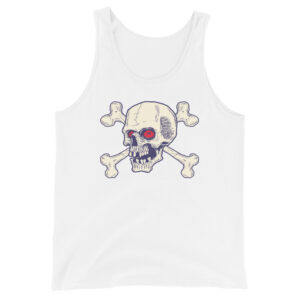 No. 122 - Red Eyes Skull Tank - Image 1