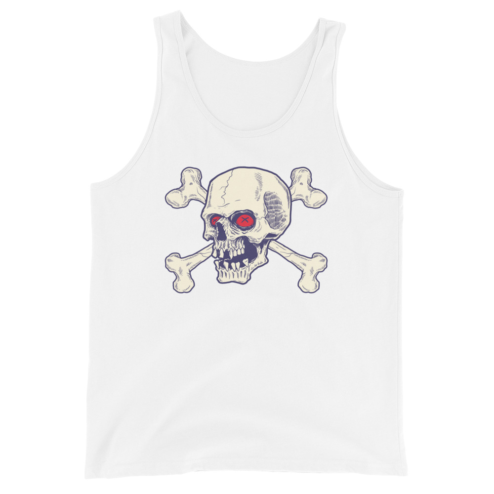 No. 122 - Red Eyes Skull Tank